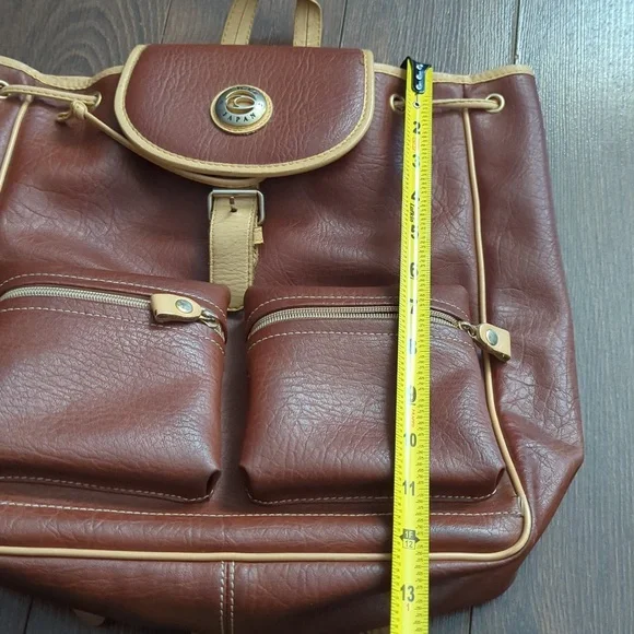 Vintage ACE JAPAN Leather Backpack - Picture 12 of 15